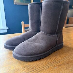 UGG Men's Dark Brown Suede Boots